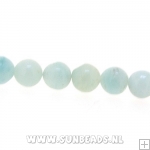Halfedelsteen rond 6mm (amazonite AA)