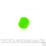 Glaskraal rond 4mm (groen)