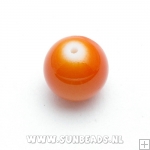 Glaskraal uni 12mm (oranje)