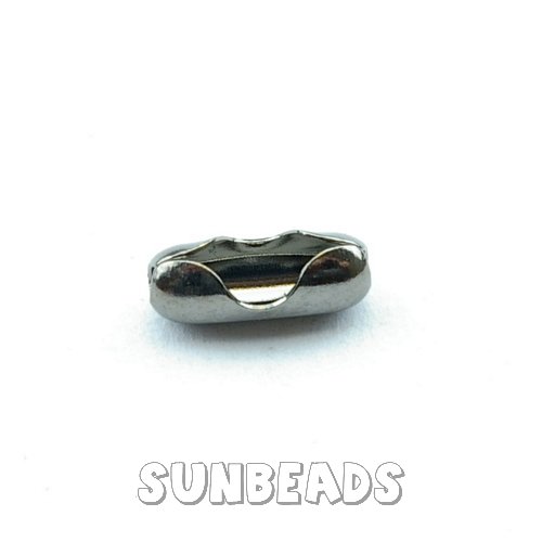 Ball chain slot 3.2mm black plated - Klik op de afbeelding om het venster te sluiten