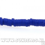 Fimo schijfje 4mm (donkerblauw)