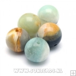 Halfedelsteen rond 12mm (amazonite)