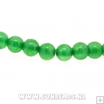Halfedelsteen rond 4mm (groen)