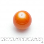 Glaskraal uni 8mm (oranje)