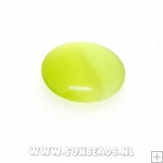 Plaksteen rond 14mm (lichtgroen)