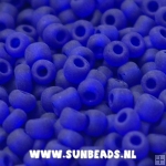 Rocailles 3mm (blauw mat)