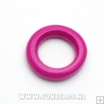 Houten ring 22mm (fuchsia)