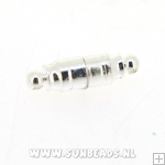 Magneetslot 12x5mm (zilver)