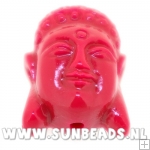 Resin kraal buddha 28mm (koraal)