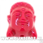 Resin kraal buddha 28mm (koraal)