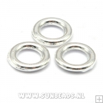 Ringetje dik gesloten 8mm (zilver)