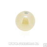 Glaskraal rond 8mm luster (transparant)