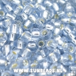 Rocailles 3mm (zilverblauw)