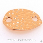 Metalen tussenstuk (rosegoud)