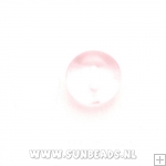 Glaskraal donut (roze)