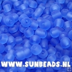 Rocailles 3mm (blauw mat)