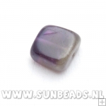 Halfedelsteen brokje 12mm (amethyst)