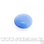 Plaksteen rond 12mm (blauw)