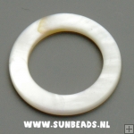 Schelp rond met opening 30mm