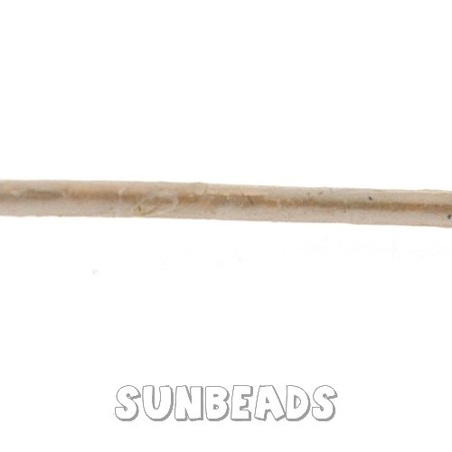 Rondleer 1mm metallic beige, 5mtr - Klik op de afbeelding om het venster te sluiten