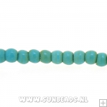Turquoise kraal rond 3mm (turquoise)