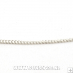 Jasseron 2mm zilver