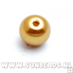 Glasparel 8mm (goud)