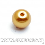 Glasparel 8mm (goud)