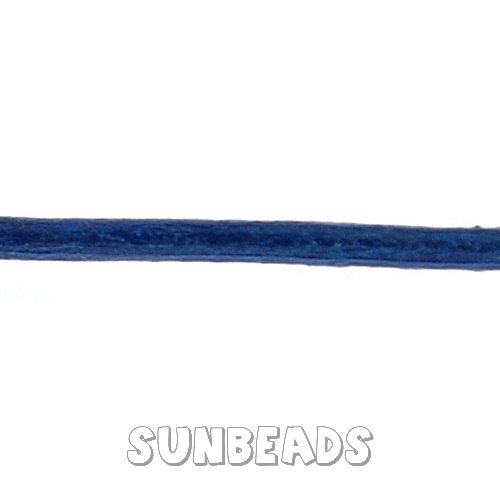 Rondleer 1mm metallic kobaltblauw, 5mtr - Klik op de afbeelding om het venster te sluiten