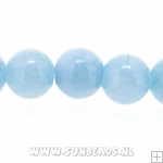 Halfedelsteen rond 6mm (iceblue)