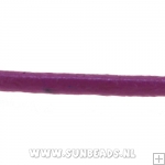 Rondleer 2mm cerise, 3mtr