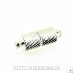 Magneetslot 14x4mm (zilver)