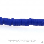 Fimo schijfje 4mm (donkerblauw)