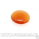 Plaksteen rond 14mm (oranje)