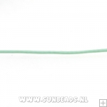 Elastiek gekleurd 1mm (mint)