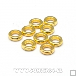 Ringetje plat gesloten 4mm (goud)