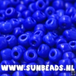 Rocailles 3mm (blauw mat)