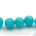 Halfedelsteen rond 10mm (turquoise)