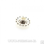 Metalen spacer groot (zilver)