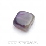 Halfedelsteen brokje 12mm (amethyst)