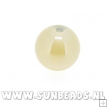 Glaskraal rond 4mm luster (champagne)