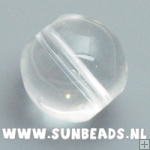 Glaskraal rond (crystal)