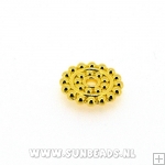 Metalen spacer 12mm (goud)