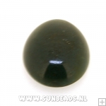 Plaksteen rond 14mm onyx