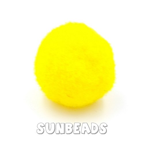 Pompons 16mm (lichtgeel) - Klik op de afbeelding om het venster te sluiten