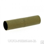 Magneetslot 20x5mm tbv rond leer 4mm (ant goud)