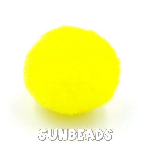 Pompons 16mm (geel) - Klik op de afbeelding om het venster te sluiten