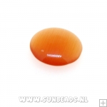 Plaksteen rond 14mm (oranje)