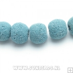 Lava kraal rond 12mm (petrol)