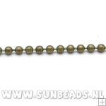 Ball chain ketting 1,5mm oudgoud